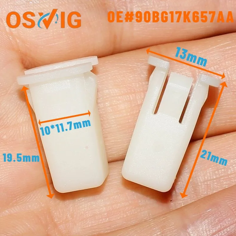 20PCS OE#90BG17K657AA 6549354 Applicable to Ford Fiesta, Mondeo, Focus Bumper Wheel Arch Nut Screw Ring