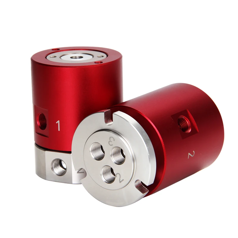 

Пневматическое и электрическое встроенное скользящее кольцо, высокоскоростное вращение на 360 градусов, пневматический разъем с проводящим маслом