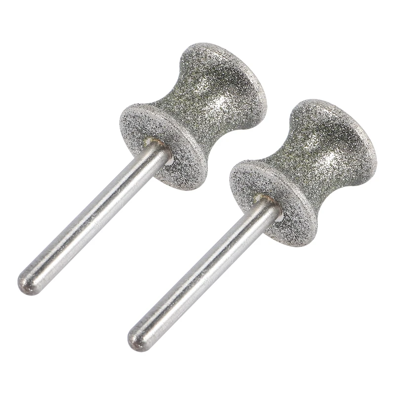 2 Pack Diamond Dog Nail Grinder Bits For Rotary Tool Fits For Dremel And Many Others