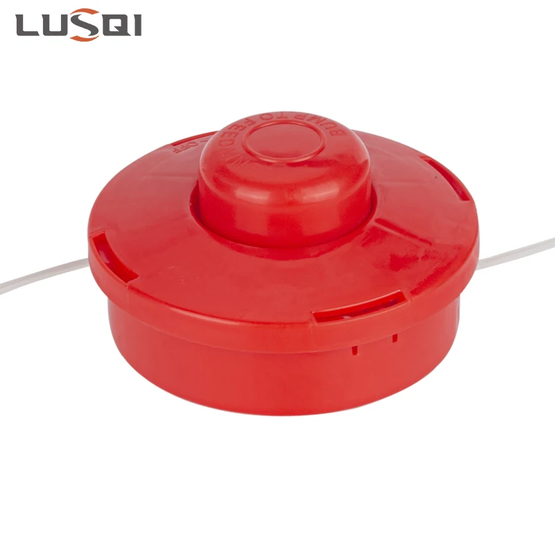 LUSQI Universal Grass Trimmer Head Household Gasoline Brush Cutter Head Lawn Mower Parts Garden Tools For Wire Cutting Weeding