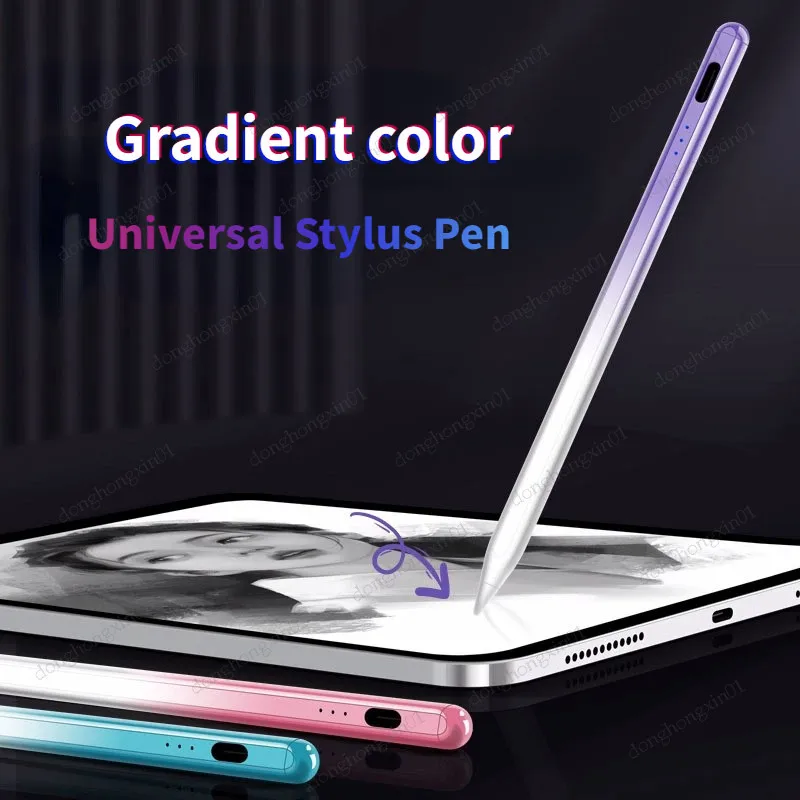 Universal Pen For IPad Air 13 2024 Pro 13 Air 4 5 2 1 Air 3 7th 8th 9th 10th Pro 11 12.9 9.7 Mini 6 Power Display Stylus Pencil