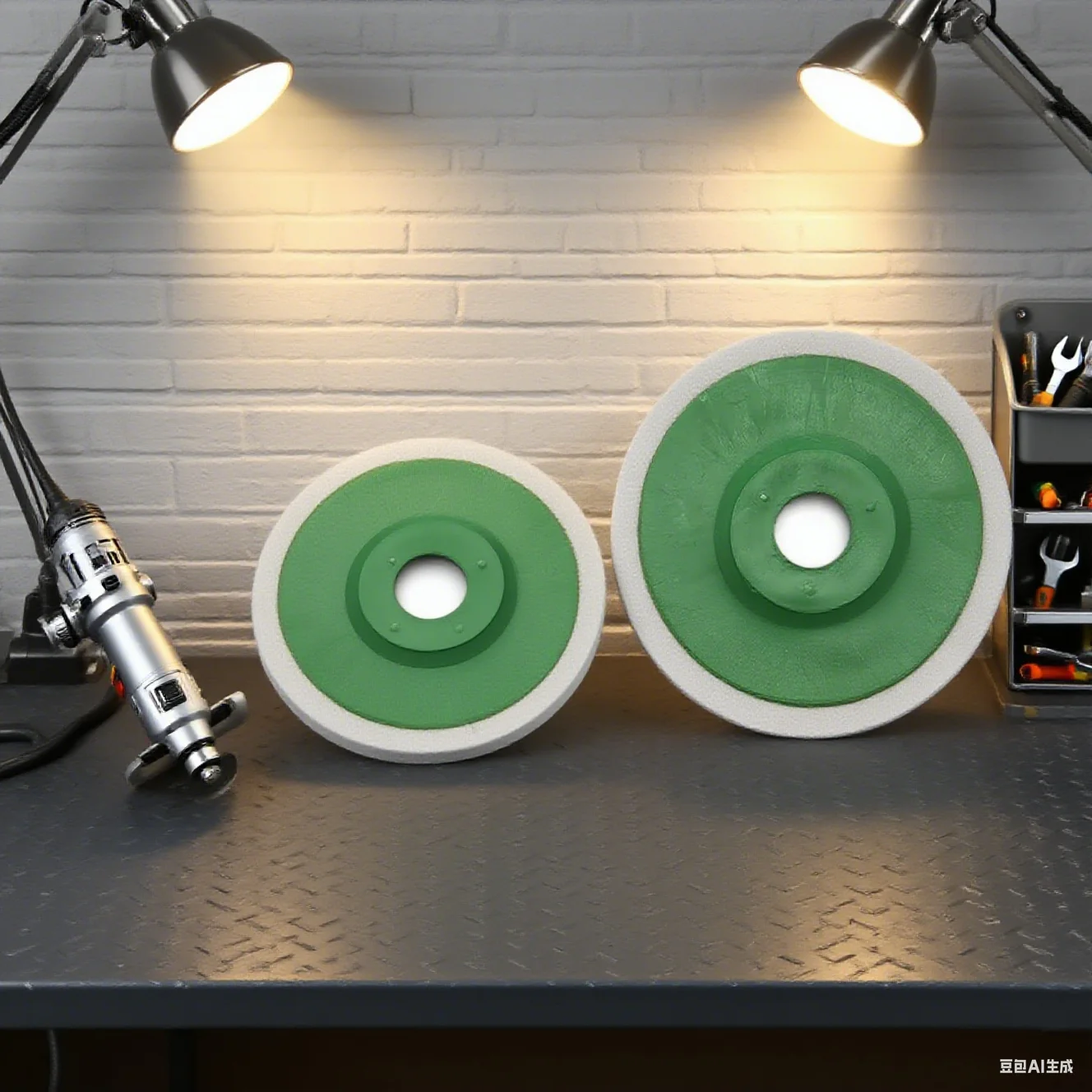 

2 шт., 125 мм, набор полировальных кругов из шерстяного фетра, 2 шт., 125 мм, полировальные подушечки для полировки и вращающихся инструментов для угловой шлифовальной машины/полировщика