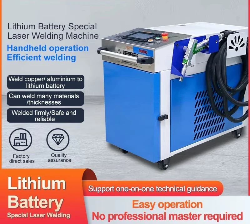 ماكينة لحام خلايا البطارية المحمولة بقدرة 1500 وات لحزمة البطارية #4
