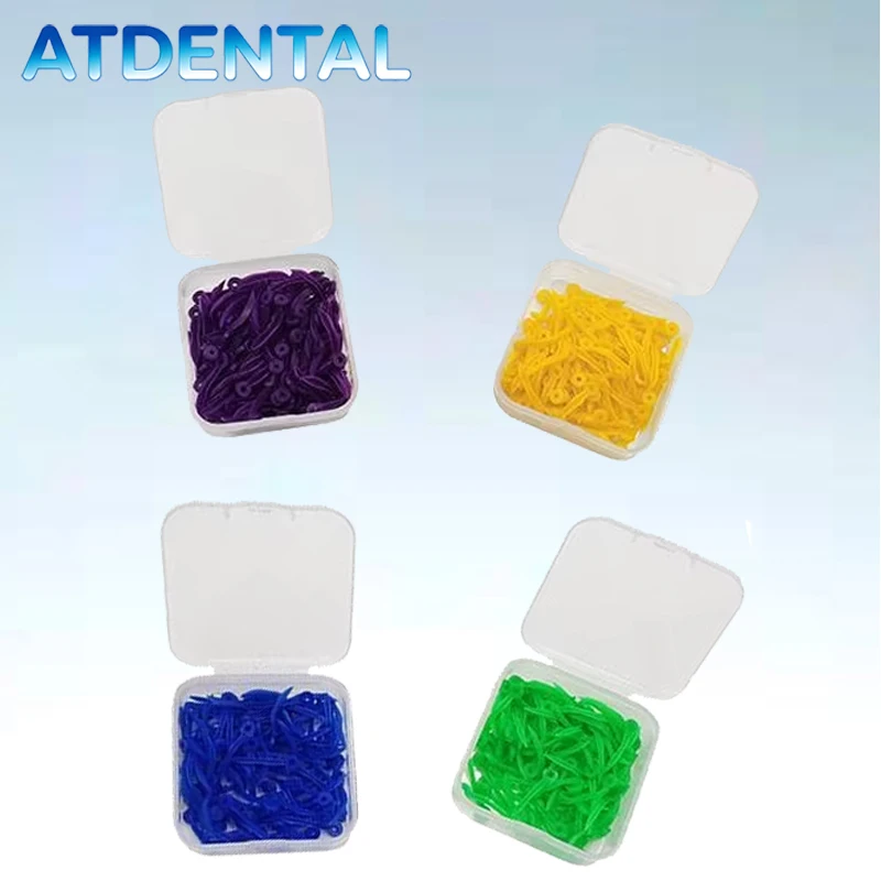 

Набор из 4 одноразовых пластиковых зубных клиньев для разделения зубов, 4 размера с отверстием - Инструменты для стоматологических лабораторий