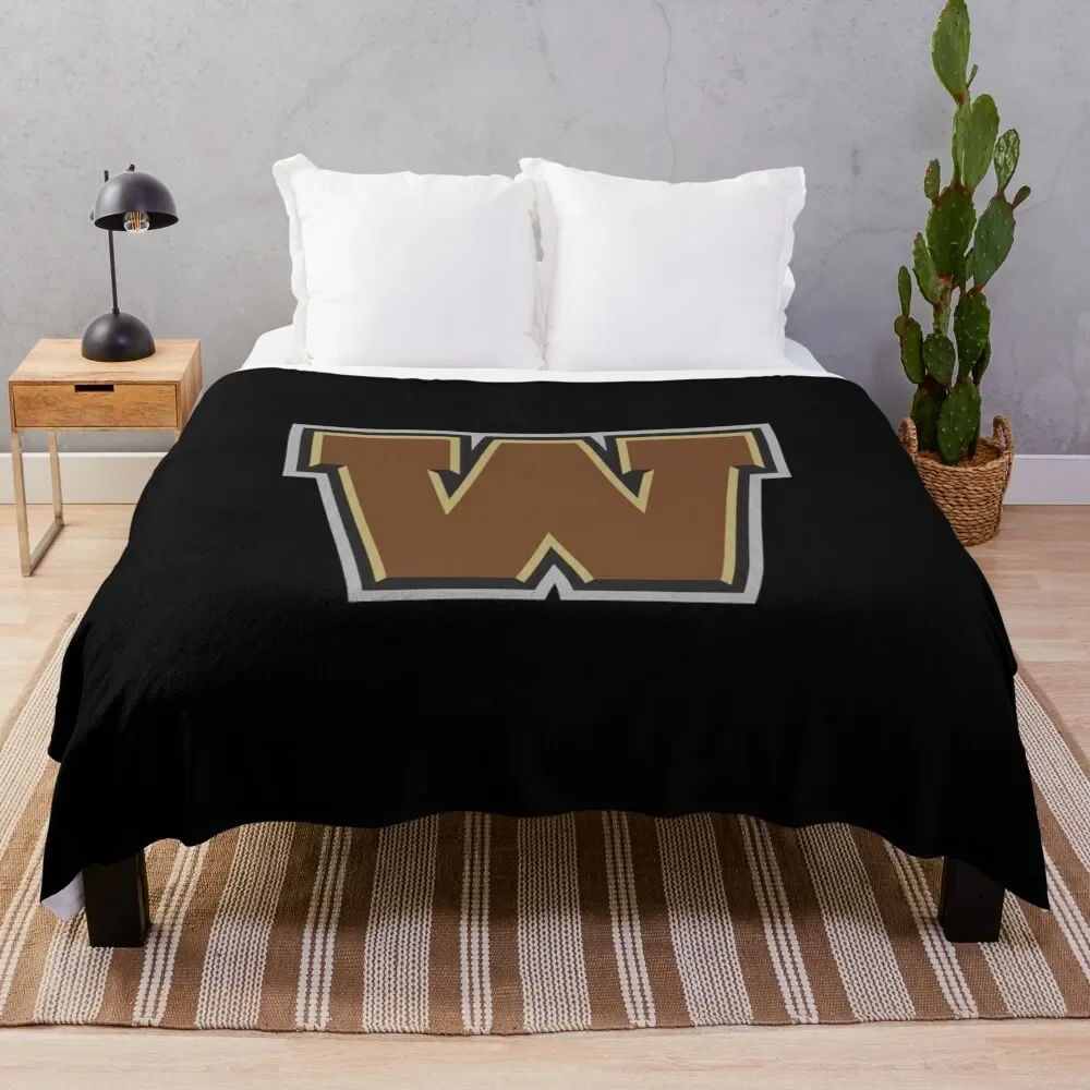 

The Western Michigan Iconic Throw Blanket Warm Napping Blanket for Office Couch Bed