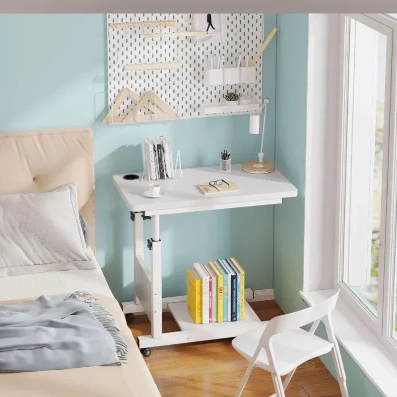 Multi-functional Bedside table removable lifting table bed notebook computer table foldable sturdy and durable