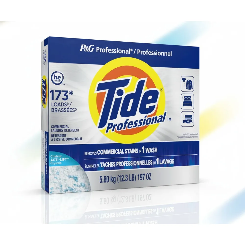 

Commercial Laundry Detergent Powder 197oz - 155-173 Loads for Hotels, Restaurants & Healthcare
