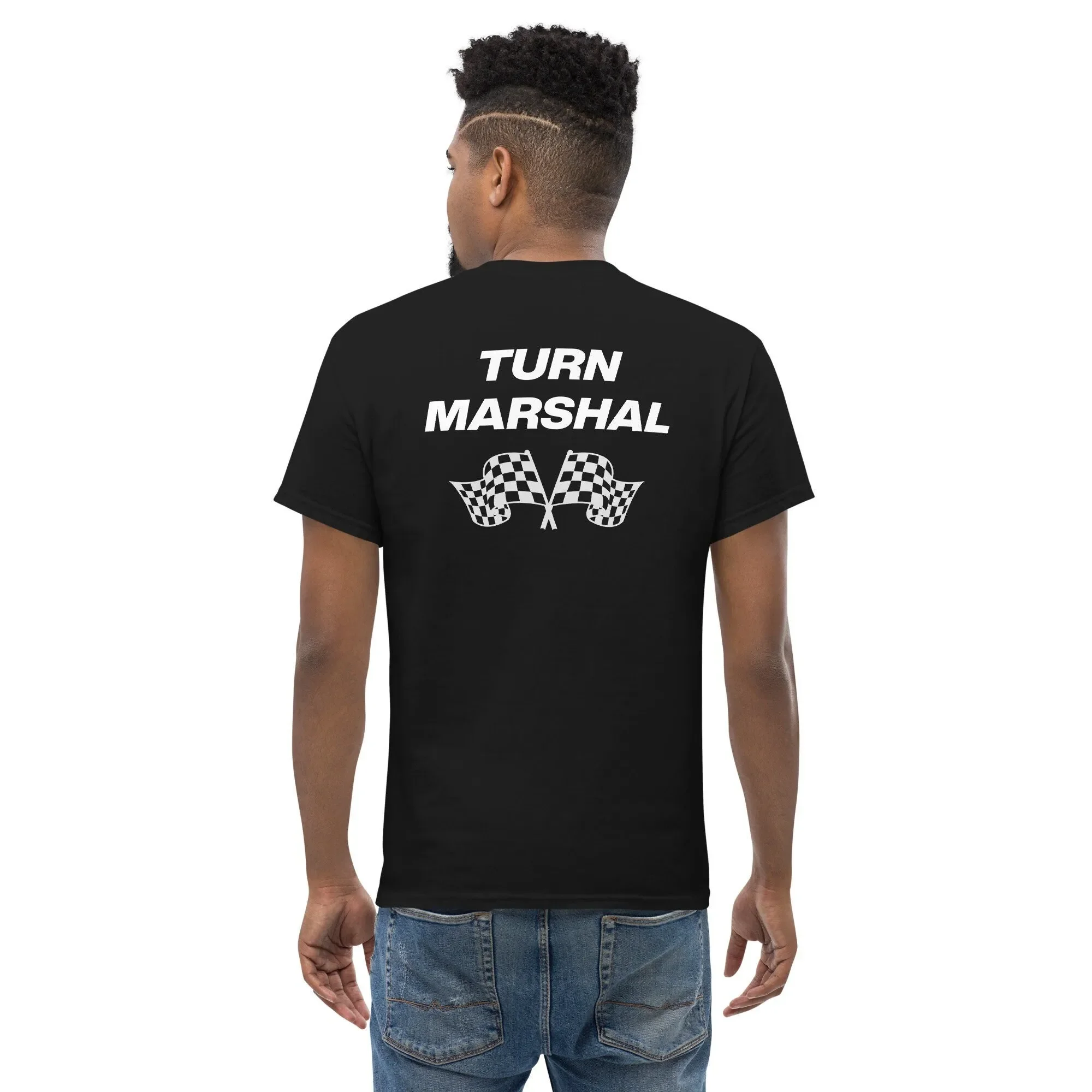 Turn Marshal on Back Only Men's Classic Tee