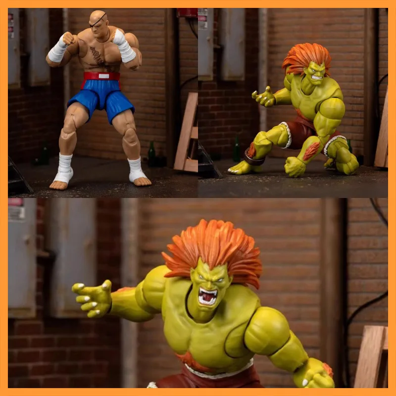 

1/12 Scale Jada Toys Classic Fighting Game Characters With Two Options To Choose Full Set Fit 12inch Action Figure Model Toys