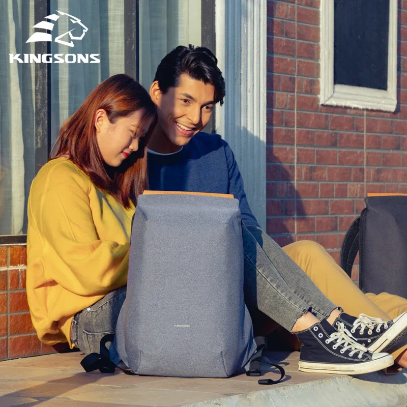 15.6 ''New Wasserdichte Backpacks USB Charging Schule Bag Anti-theft Men And Women Backpack For Laptop Travel mochila