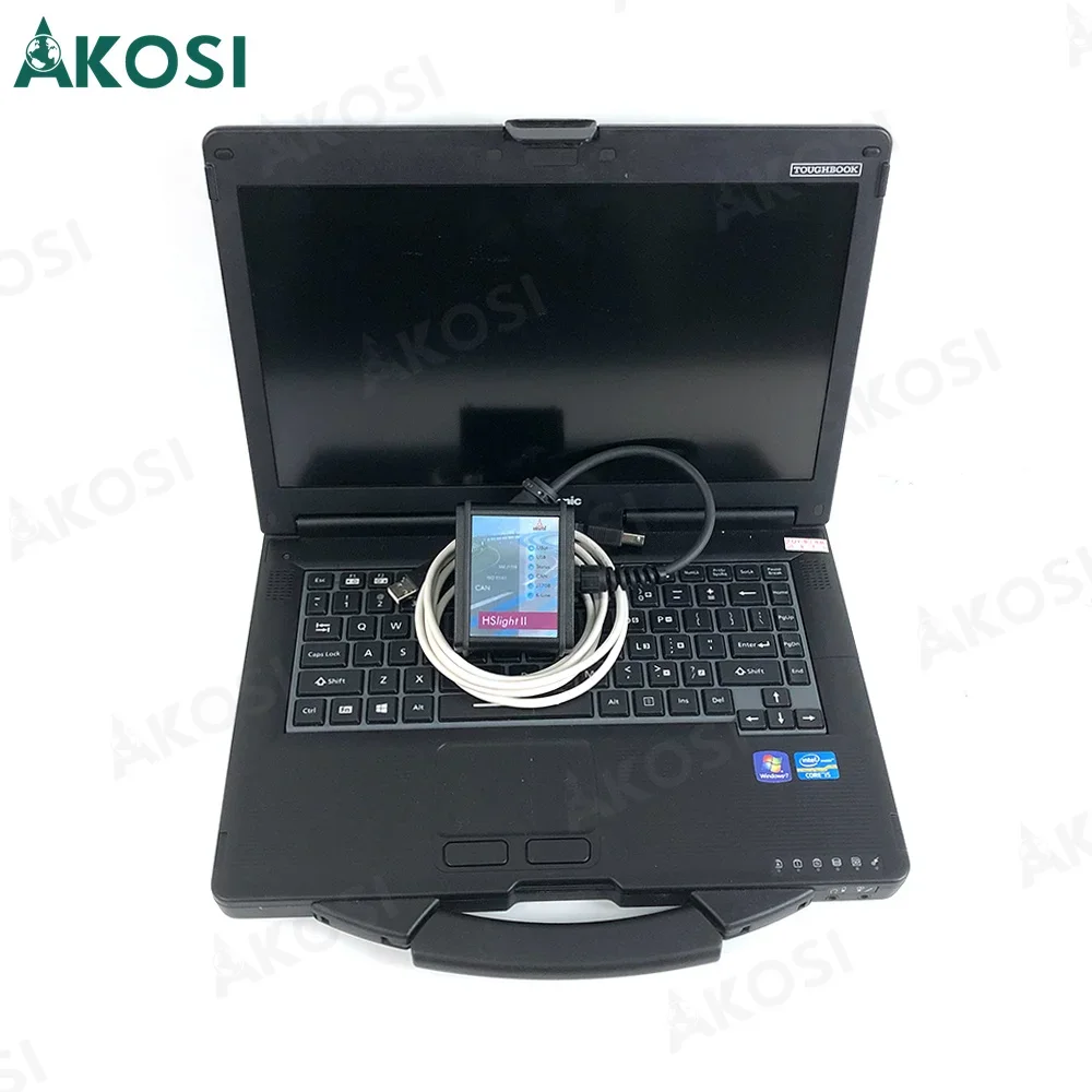 For Deutz Diagnostic Diagnosti-k Otomatis Deutz Tool Full Emr2/3/4 Decom hslight2 HS II Serdia 2000+CF53 laptop Ready to use