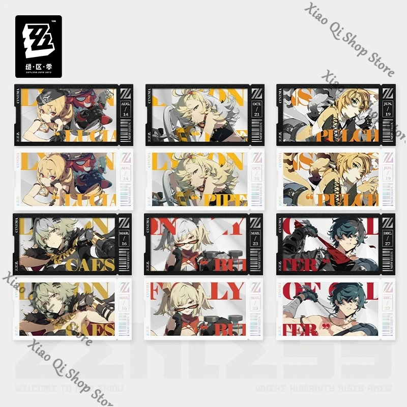 

「official Genuine」Zenless Zone Zero Shadow Painting Series Collect card sleeve set Son of Kaludong Collector's Edition gift