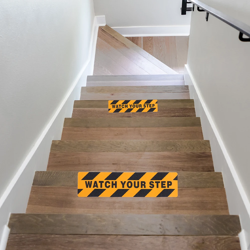 

Waterproof Non-Slip Stickers Tape Floor Warning Signs Stair Adhesive Decals Durable Outdoor Slippery Floor Warning