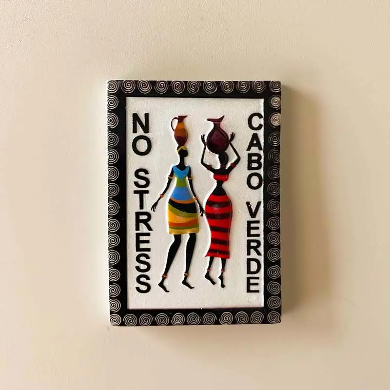 

Cabo Verde Santa Maria Beach 3D Resin Fridge Magnet Imanes Nevera Home Decor Items