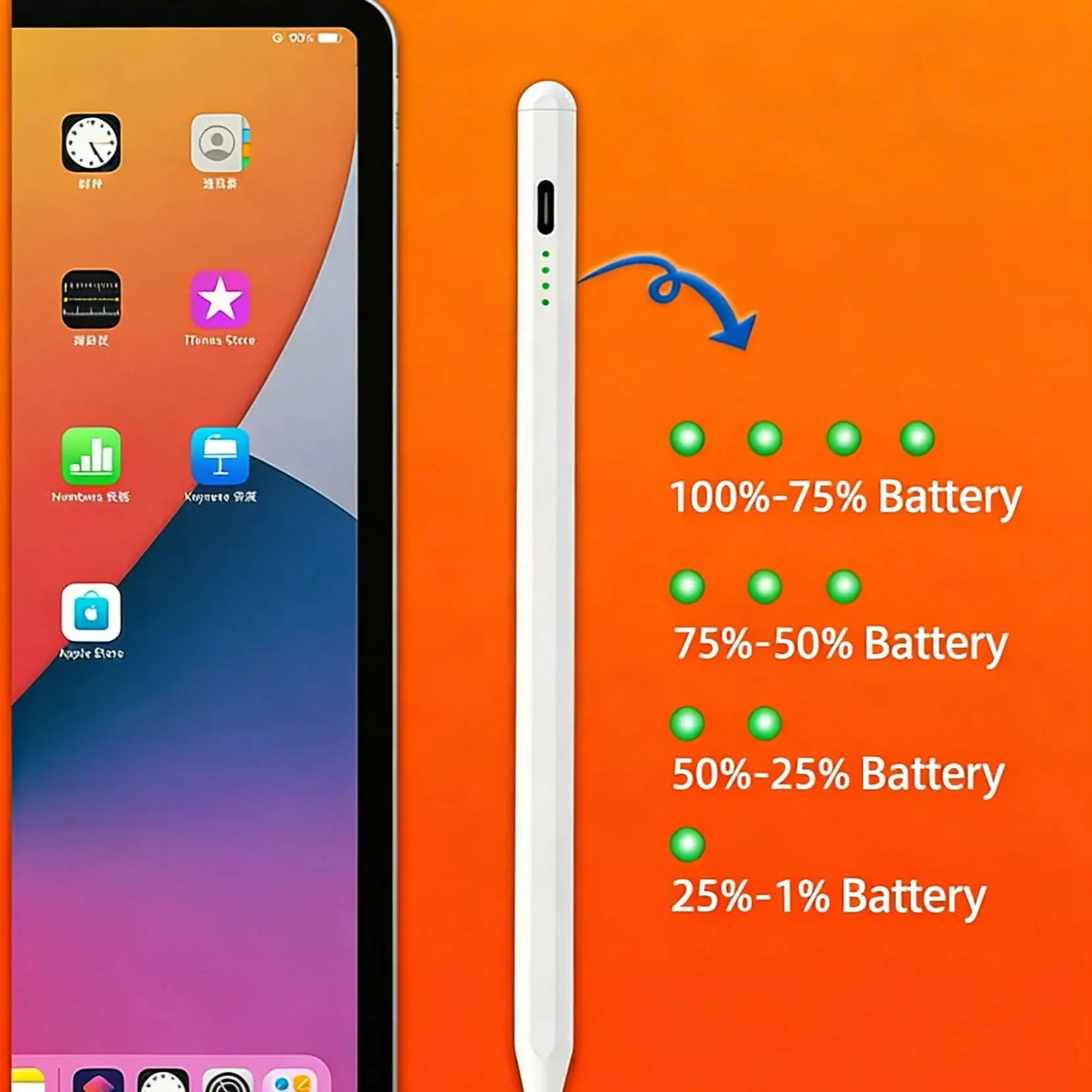 Universal Stylus Pen 2026 for Android & IOS Capacitive Screen Touch Pen Compatible with iPad Huawei Xiaomi Samsung Tablets