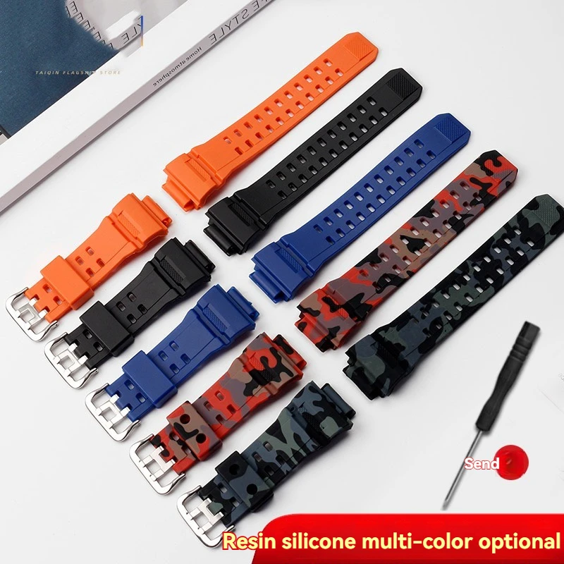 Cinturino di ricambio per Casio 3410 GW-9400 GW9300 G9200 |   Serie G-SHOCK Mudmaster Riseman |   Cinturino in resina siliconica