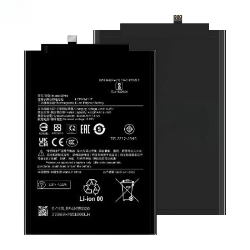 بطارية كمبيوتر لوحي BP4N عالية الجودة 3.87 فولت 4420 مللي أمبير في الساعة لبطارية بديلة جديدة تمامًا لشاومي mi Pad 6