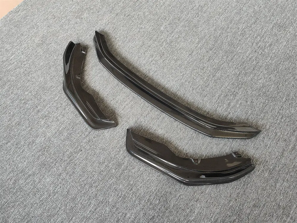 

High Quality A-Style Carbon Fiber Front Bumper Lip Body Kit for Porsche Boxster Cayman 718 Enhanced Performance and Styling