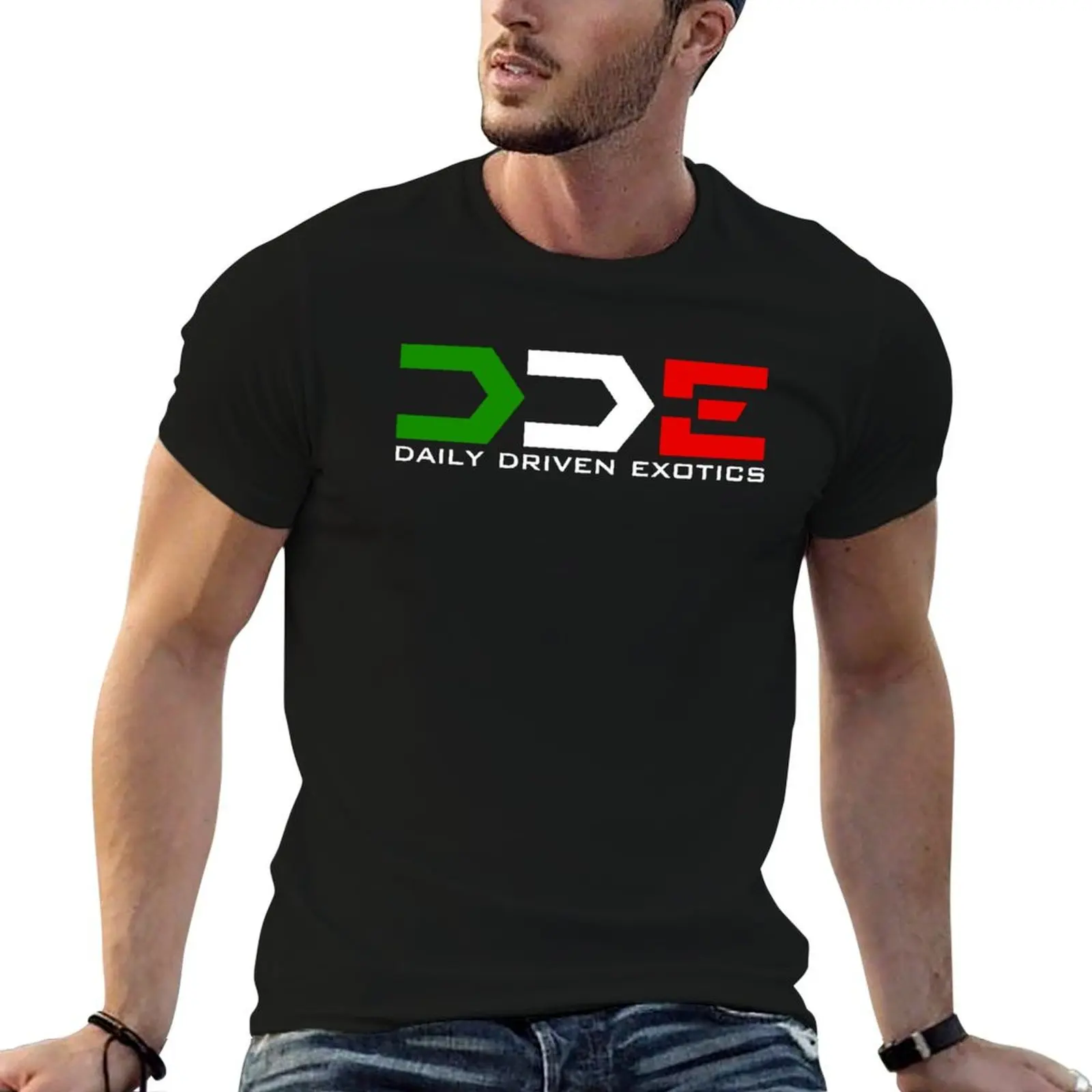Daily Driven Exotics T-Shirt Summer Fashion Casual Tee Shirt
