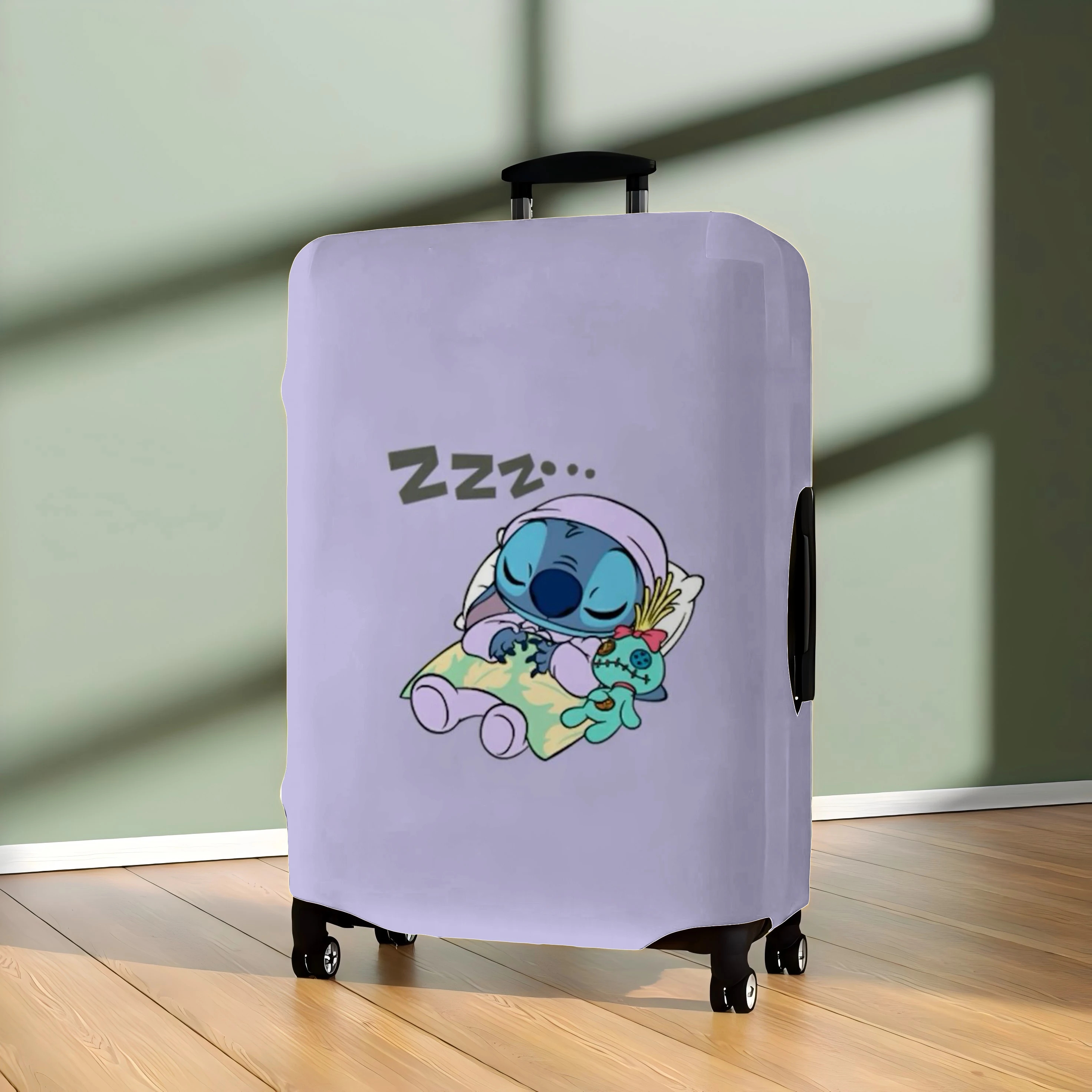 Luggage Cover Stitch Travel Accessories Storage Bag Covers Disney Traveling Suitcase Case Suit For Trolley Protective Protector