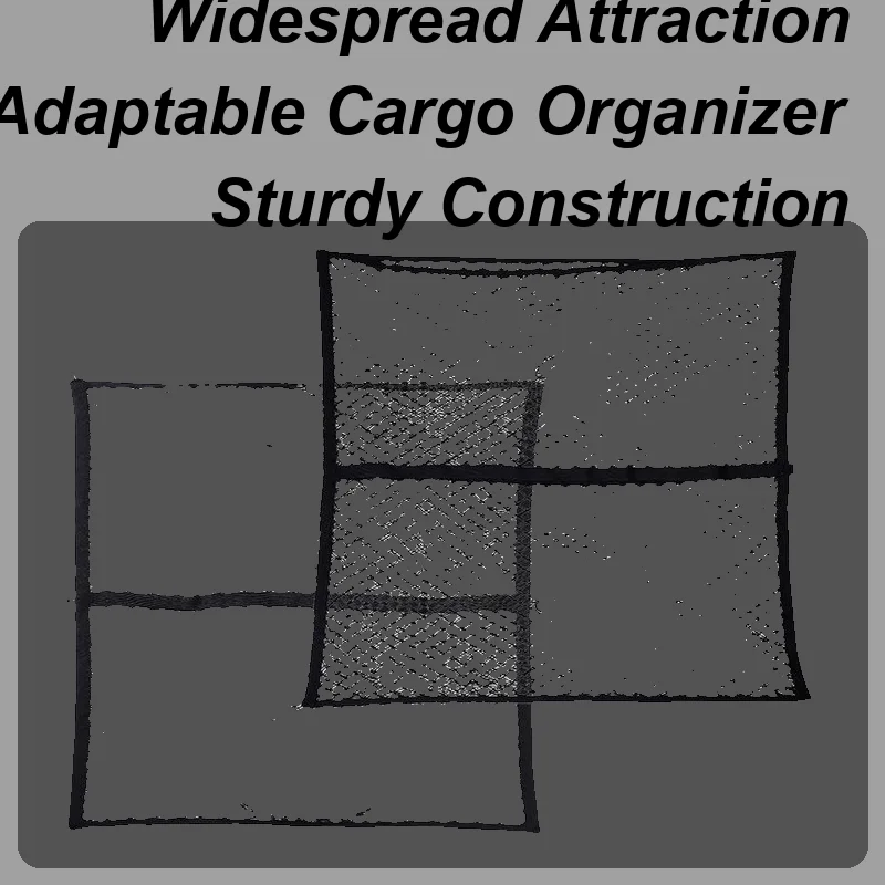 

Car Cargo Net Heavy Duty Automotive Cargo Mesh Organizer Car Camping Accessories Storage Bag Roof Tent For Ceiling