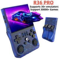 R36pro Retro Handheld Video Game Console Open Source 3.5 Inch IPS Screen Linux System Portable Pocket Player Games R36 PRO ﻿