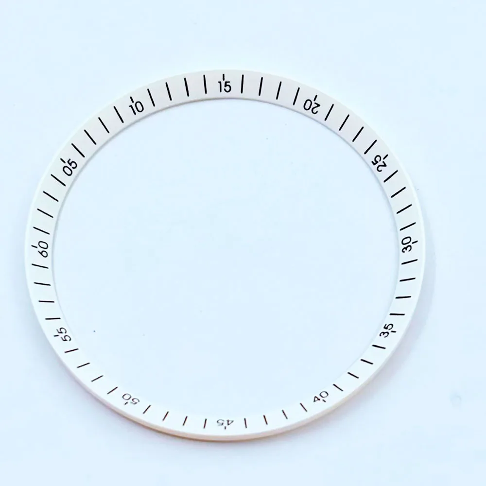 Cadran universel 33MM, cercle gradué, modification de montre mécanique, cercle de surface de plongée, cercle gradué, cercle d'ombre interne, noir
