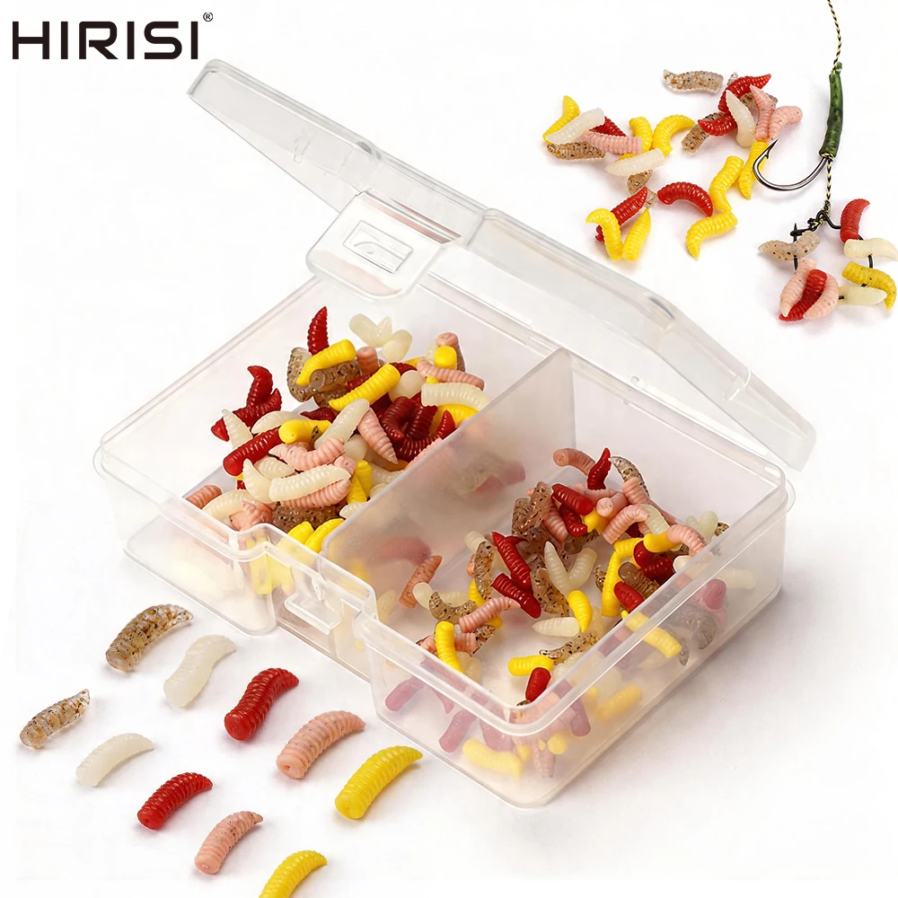 Hirisi vinilos biónicos en forma de gusano para pesca