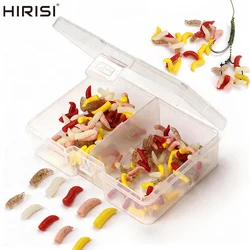 Hirisi vinilos biónicos en forma de gusano para pesca