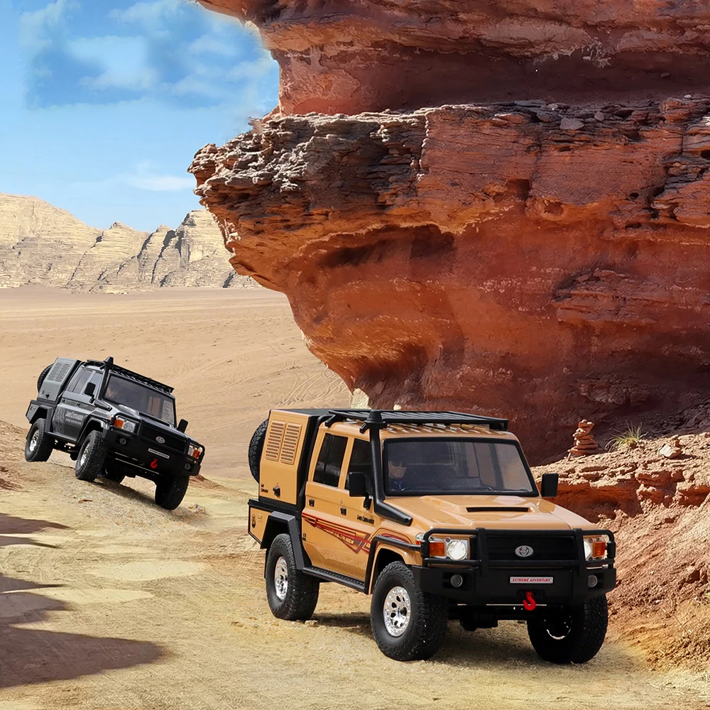 

RGT EX86160 1/10 Scale Remote Control Electric Off-Road RC Car Simulation Commanding Officer Climbing Vehicle Toy