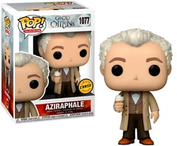2024 New Arrival Funko Pop #1077 Good Omens Aziraphale Figure #1077CROWLEY 1078# Vinyl Action Figures Toys for Carvinal Gift
