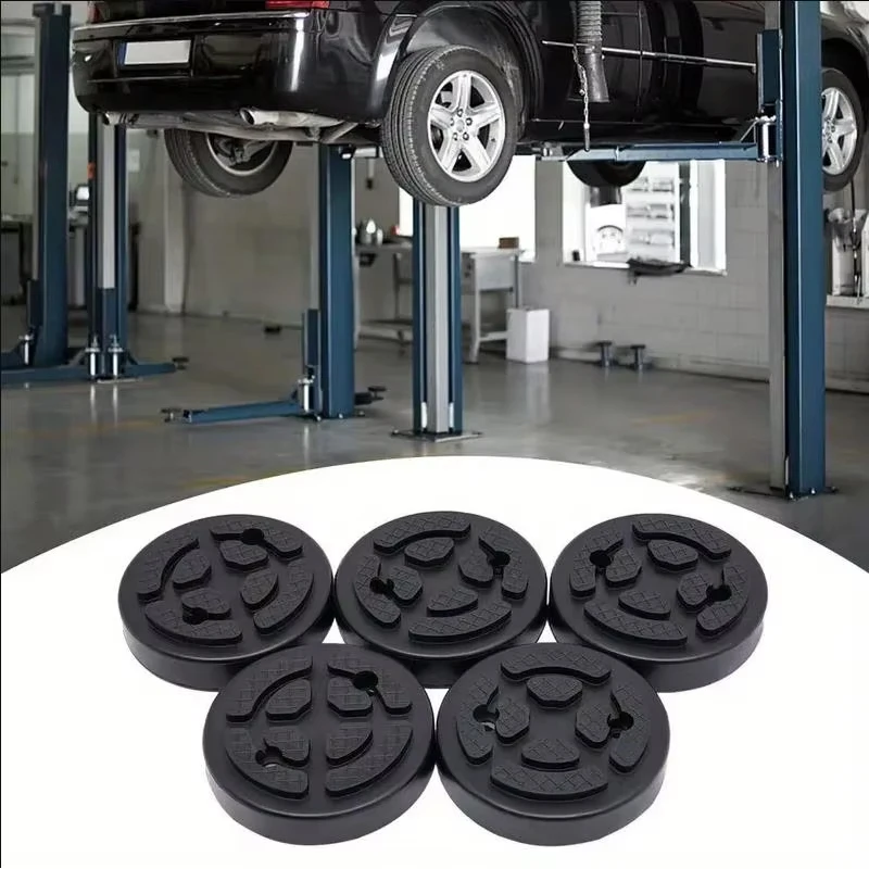 2Pcs General Motors Rubber Lift Pad Adapter For Double Column Lift Bumper Accessories Tools And Equipment Replacement Parts