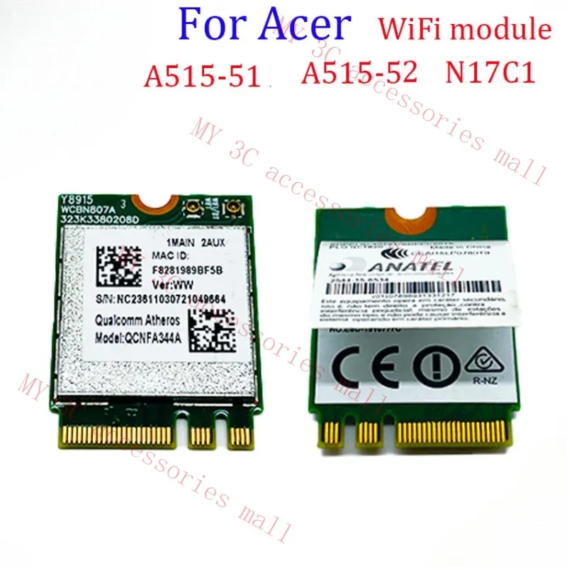 1Pcs For Acer A515-51 AN515-41 A517-51 CAMERA 1Pcs For AN515-52 51 N17C1 WiFi module