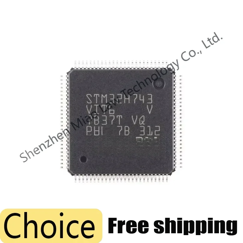 

5pcs/1pc STM32H743VIT6 STM32H743 STM32 H743VIT6 H743VI LQFP-100 STM32H7 ARM Cortex-M7 32-bit MCU Microcontroller Chip IC