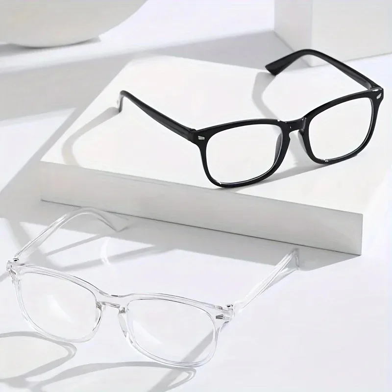 1/2/3Pcs Square Anti Blue Ligh - مراجعة Gaming Glasses Blue وسعره
