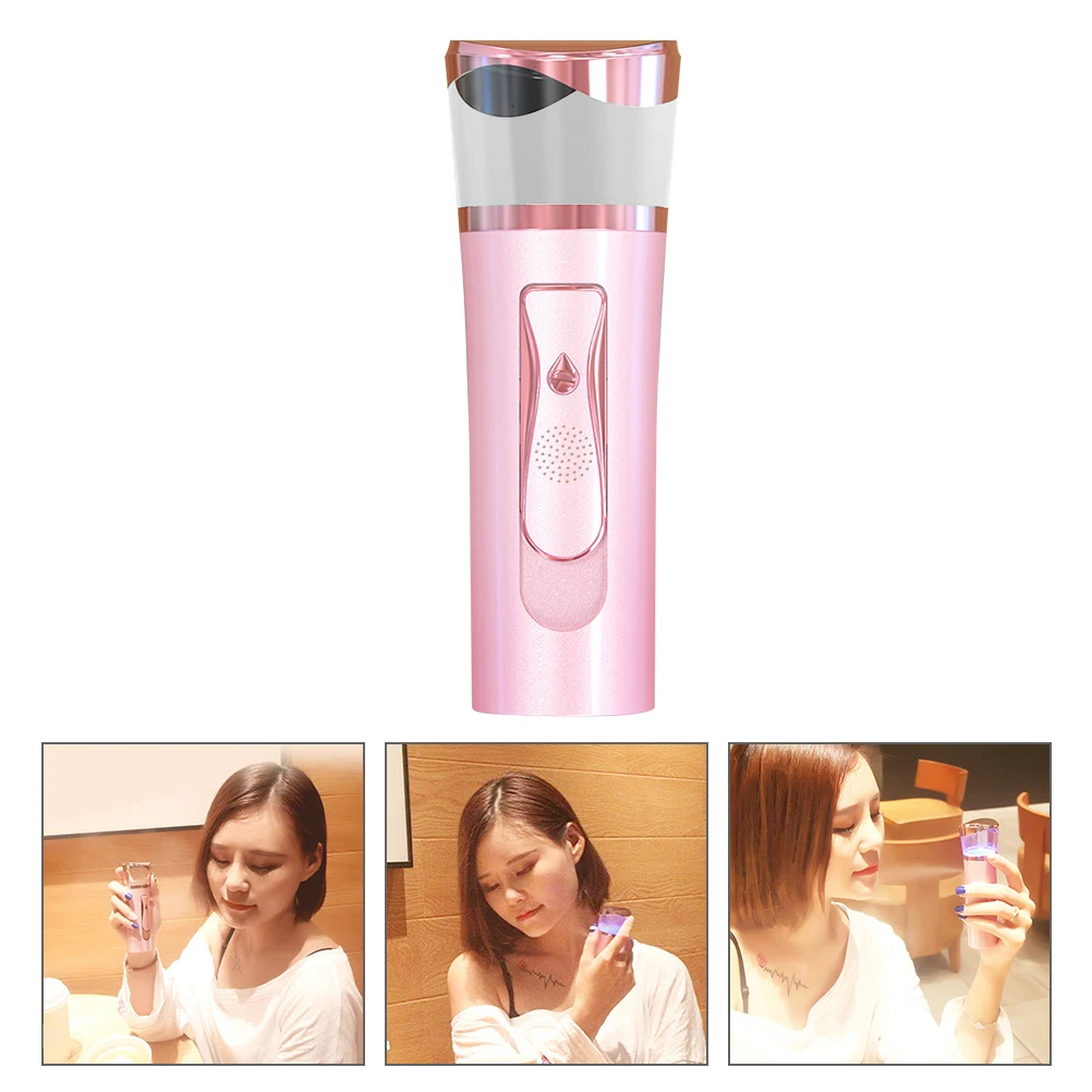 

Hydrating Instrument Nano Mist Sprayer Large Capacity USB Rechargeable Face Humidifier Portable Travel Camping ABS Safe Secure