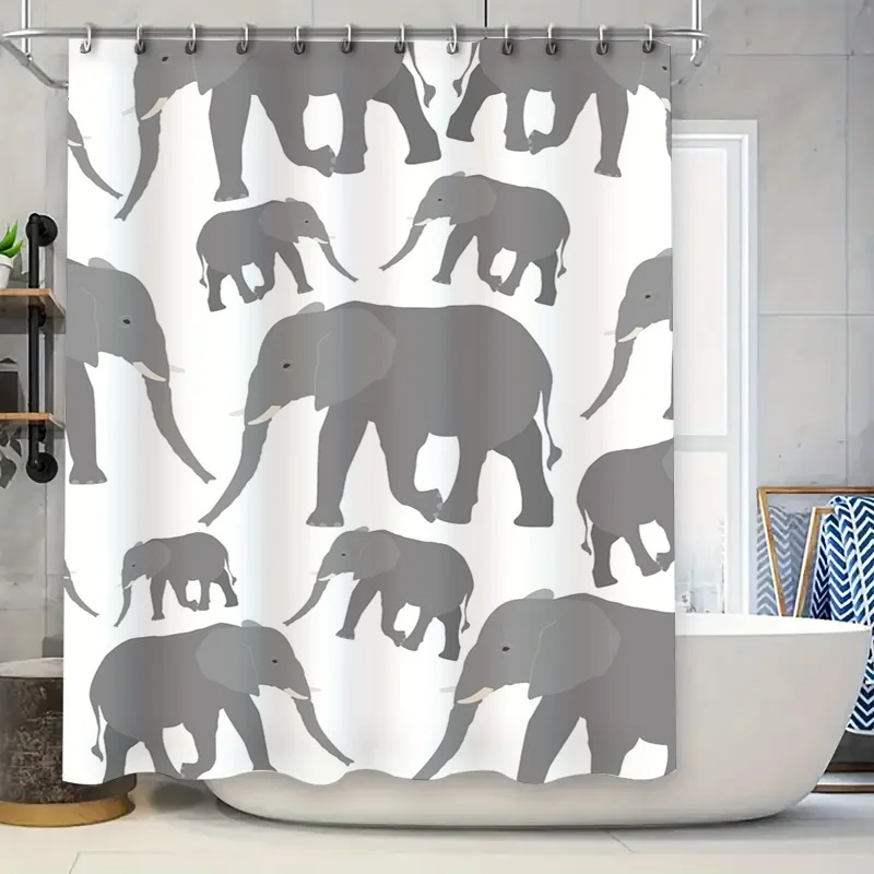 Elephant Pattern Sh… - image