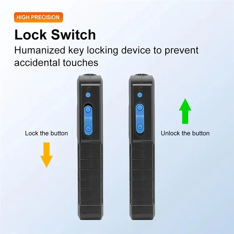 ABMI-VFL Localizzatore visivo di guasti Tester di luce rossa Cavo in fibra ottica ricaricabile da 50 MW con funzione di illuminazione a LED,