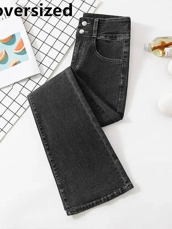 high-waist-slim-flare-jeans-women's-korean-casual-skinny-d-jeans-kh857219-no-brand-registered-trademark-accessories