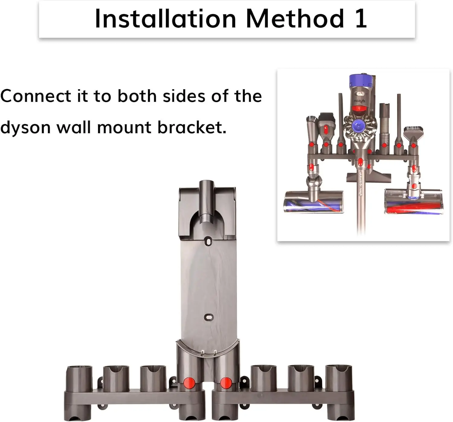 Attachments Holder Mount Organizer Accessories Holder for Dyson GEN5 G5 V15 V11 V10 V8 V7 Vacuum Cleaner Docking Station