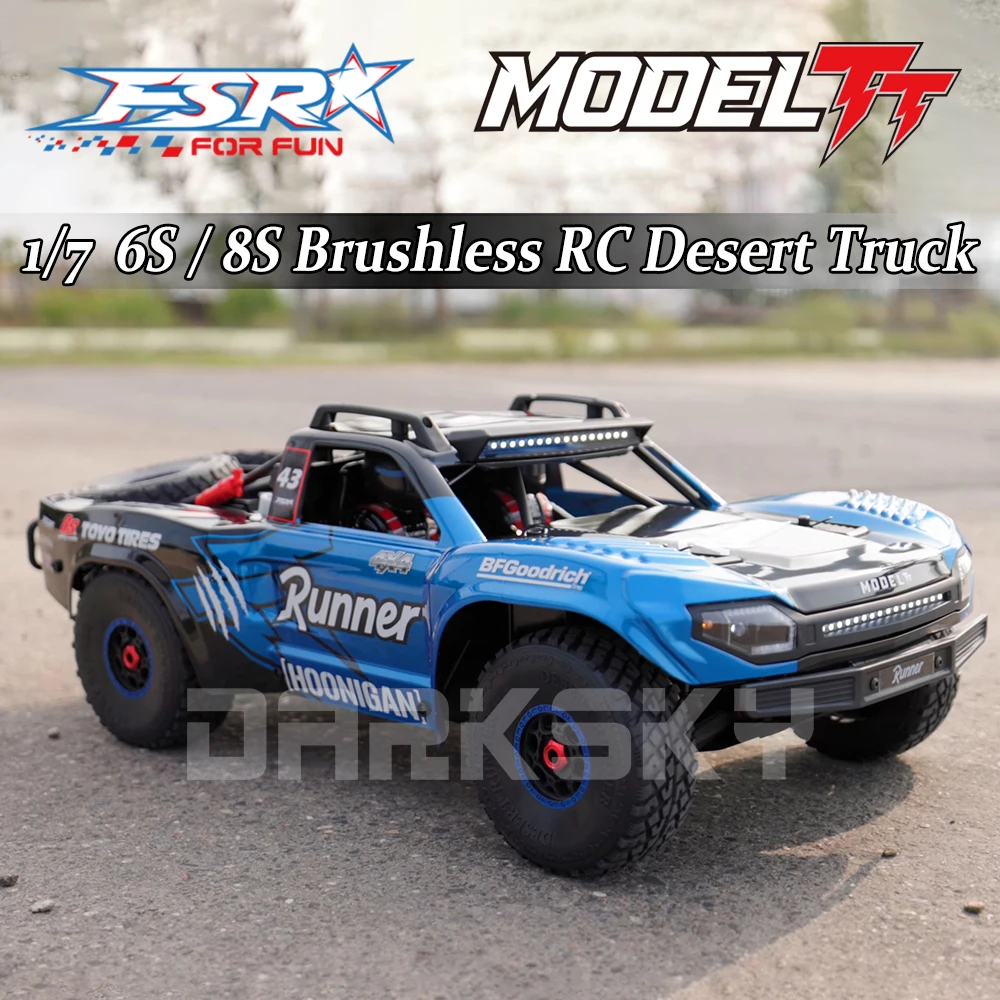 

FSR MODEL TT 6S / 8S Brushless 4x4 RC Desert Truck 1/7 Electric Remote Control Model Cars RTR Adult Children's Toys