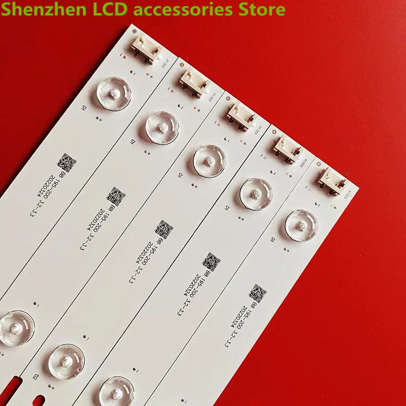 10pcs LED Backlight Strip For Samsung GRUNDIG 43VLE6629 43VLE6524 43GFB6627 2015ARC430_3228 LM41-00174A 00173A IC-B-HWCR43D641R