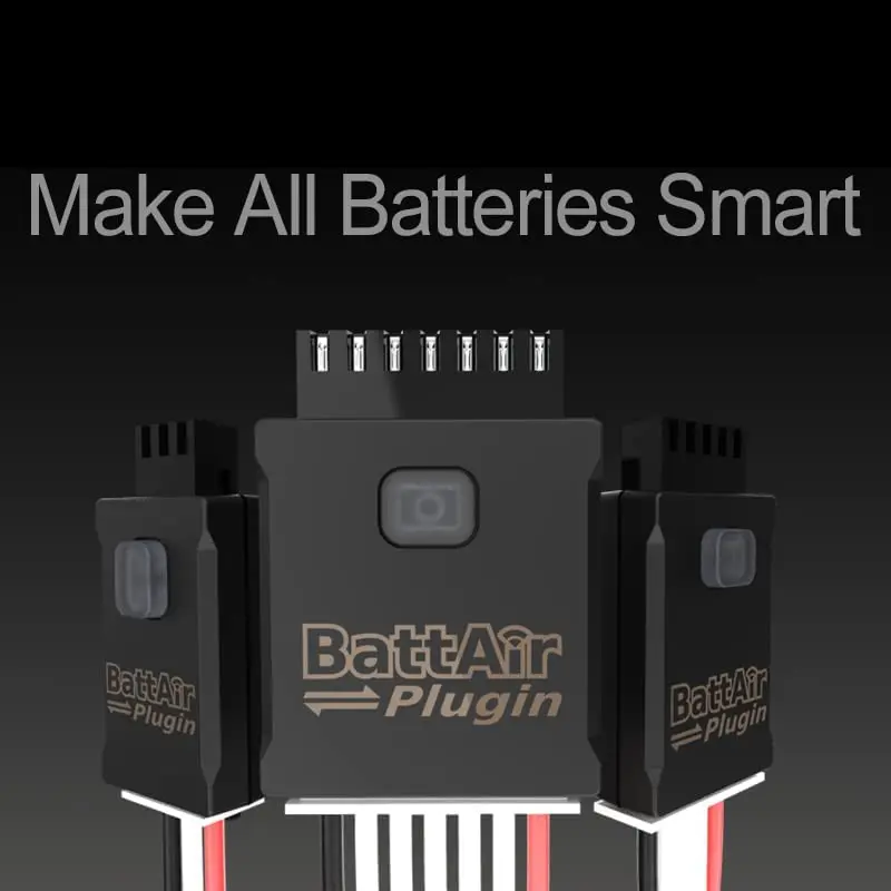 Isdt battair plugin bms spannungs prüfer bluetooth smart controller bluetooth control app stecker für lebenslange/lipo/lihv/ulihv batterie