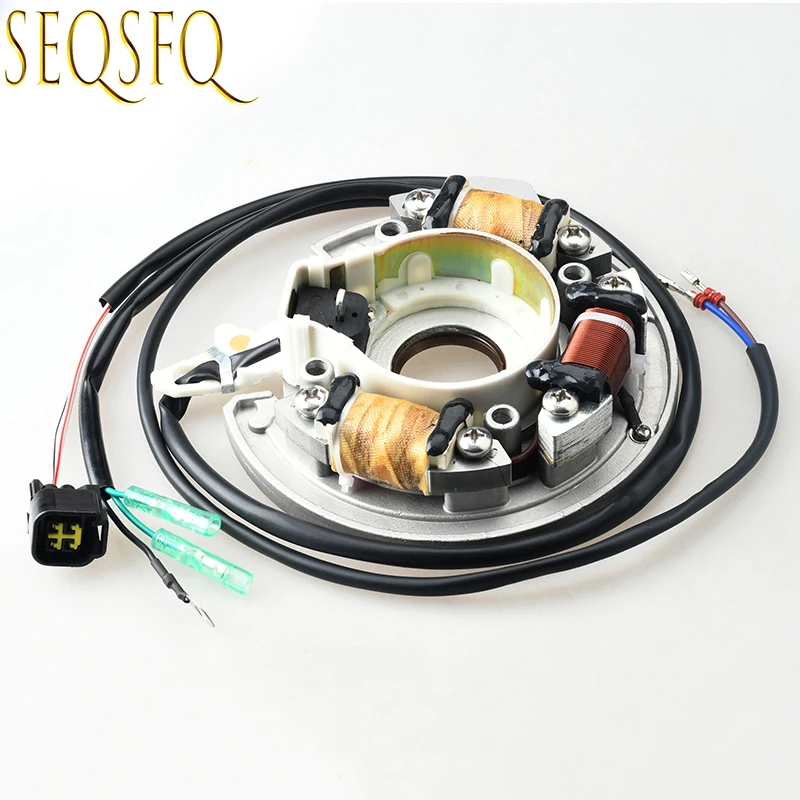 66T-85560-00 Generator Stator Assembly For Yamaha Outboard Motor 40HP 40X E40X 1998-2017 66T-85560-00-00 66T-85560 Boat Engine