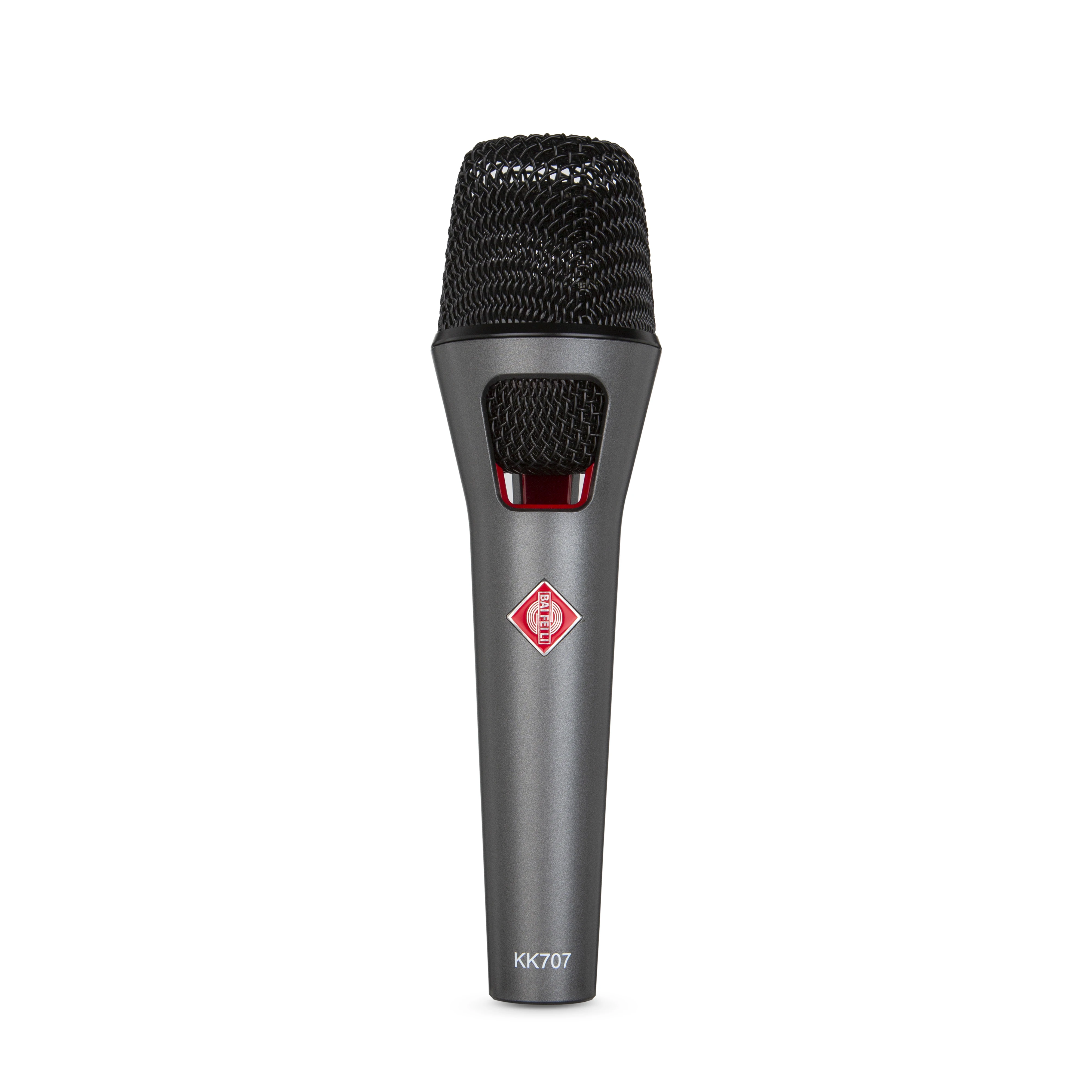 BAIFEILI KK707 Professional Metal Handheld Microphone Performance Recording Studio Live Podcasts TikTok YouTube Shows Speaker