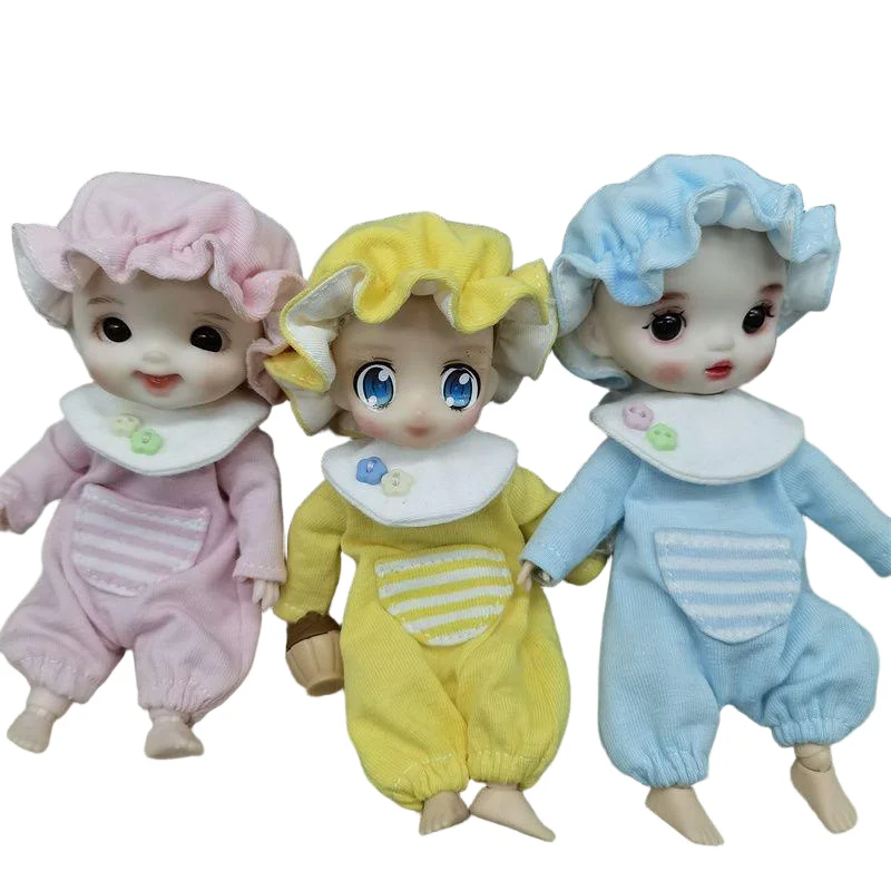 Ob11 baby clothes crawling suit ymy set gsc pajamas1/12 bjd fashionable casual doll clothes