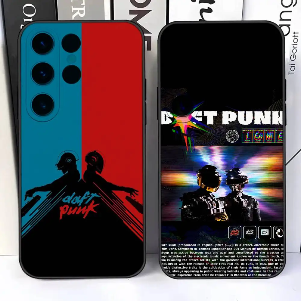 

Rock Band D-Daft P-Punk Soft TPU Cover For Samsung S25,S24,Ultra,S20,S30,Plus,S22,S23,Ultra,Plus,5G Phone Case