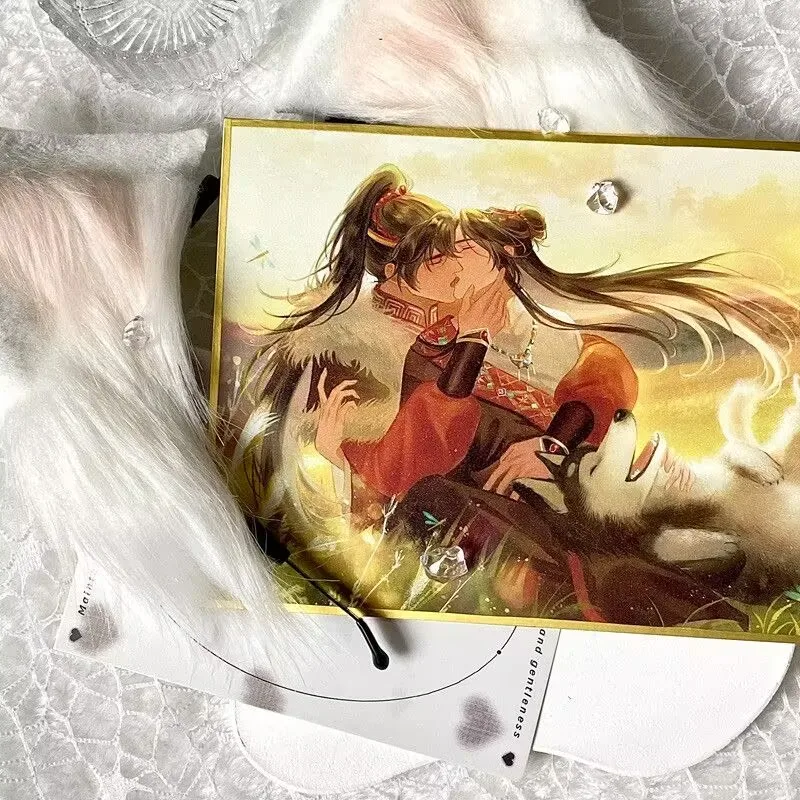 【Официальная долина 】 Подарок на день рождения Erha Mo Ran: Светоотражающий значок Тачибаны, бар для десертного торта, цветная бумага со скрытым ветром