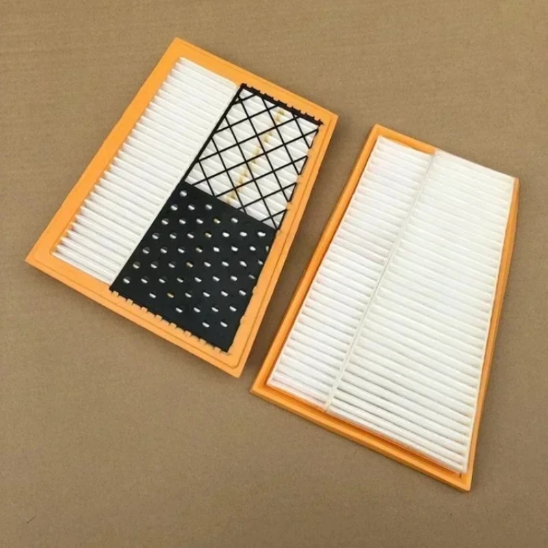 2Pcs Car Engine Air Filter A6420940404 For Mercedes Benz W204 W211 W221 C320 C350 E280 S320 S350 CLS GLK ML R OM642 2005-