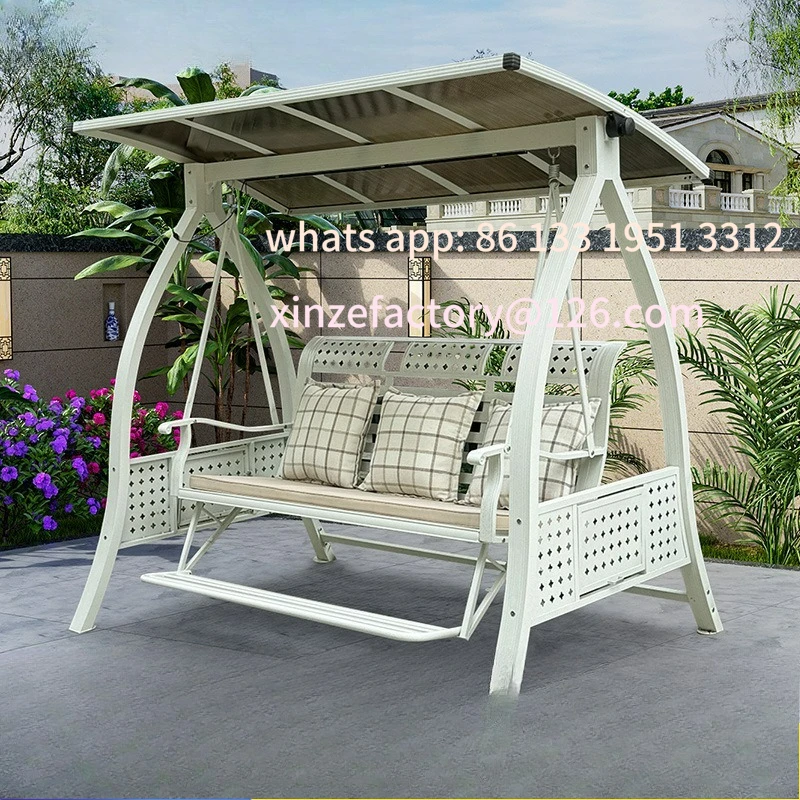 

Настраиваемые уличные качели для сада, солнечный свет, кресло-качалка, подвесное кресло для отдыха на открытом воздухе